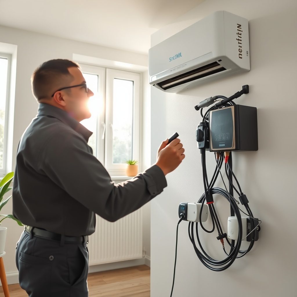 Heating equipment service center